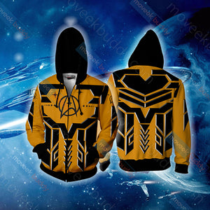 Star Trek - Command New Look Unisex Zip Up Hoodie Jacket