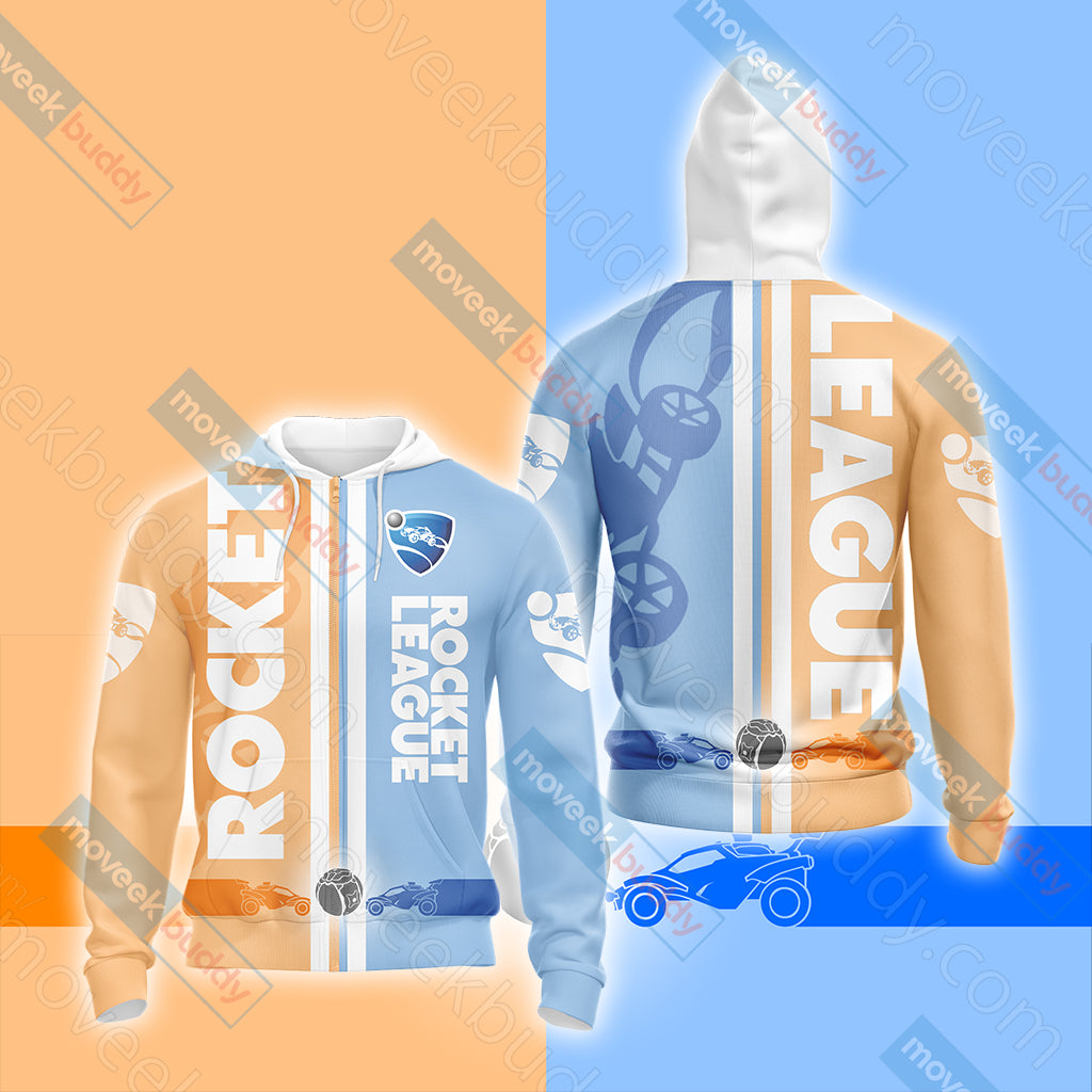 Rocket League New Look Unisex Zip Up Hoodie Jacket