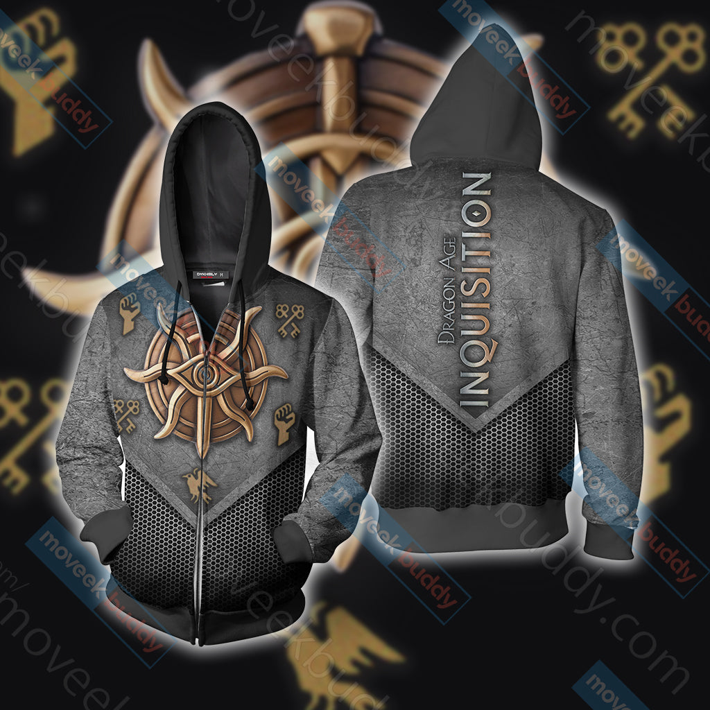 Dragon Age - Inquisition Unisex Zip Up Hoodie Jacket
