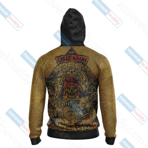Fallout - The Great Khans Unisex Zip Up Hoodie Jacket