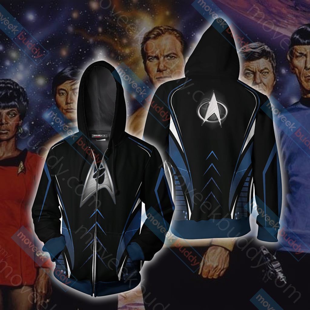 Star Trek - Sciences Unisex Zip Up Hoodie Jacket