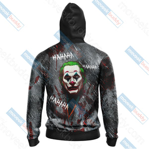 Joker New Style Unisex Zip Up Hoodie Jacket
