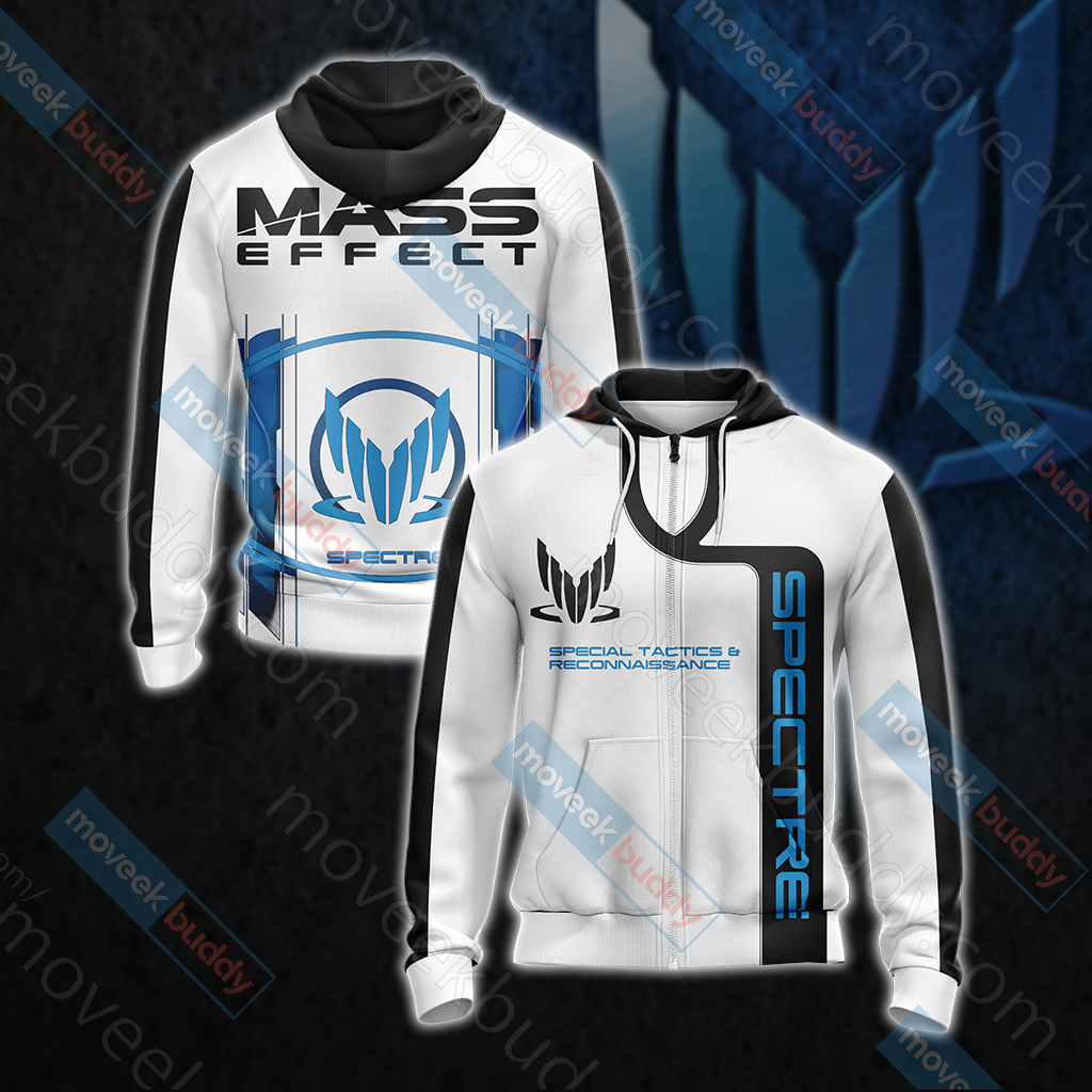 Mass Effect - Spectre Unisex Zip Up Hoodie Jacket