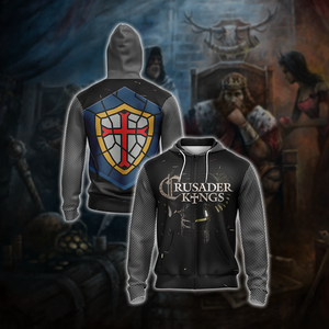 Crusader Kings II Unisex Zip Up Hoodie Jacket