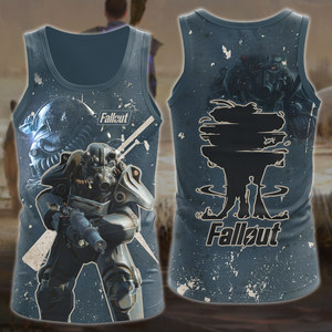 Fallout 4 Video Game 3D All Over Printed T-shirt Tank Top Zip Hoodie Pullover Hoodie Hawaiian Shirt Beach Shorts Jogger