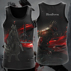Bloodborne Video Game 3D All Over Printed T-shirt Tank Top Zip Hoodie Pullover Hoodie Hawaiian Shirt Beach Shorts Jogger