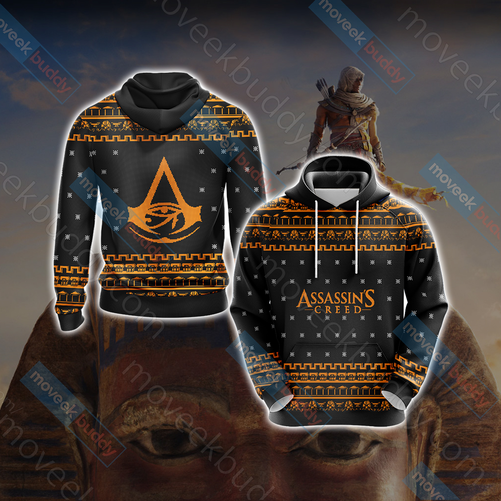 Assassin's Creed - Origins Knitting Style Unisex 3D Hoodie